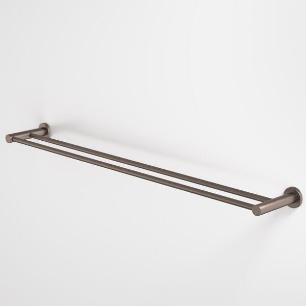Caroma Liano II 840 Double Towel Rail Brushed Bronze