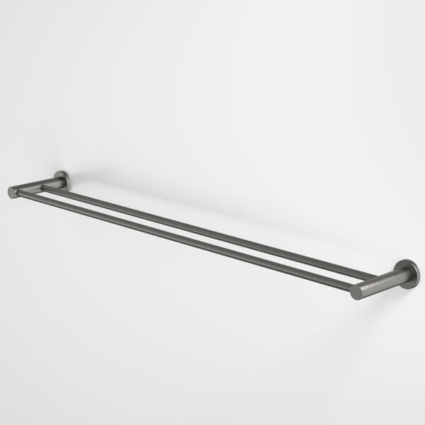Caroma Liano II 840 Double Towel Rail Gunmetal