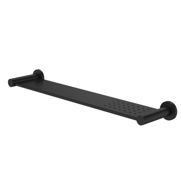 Caroma Liano II Bathroom Shelf Matte Black