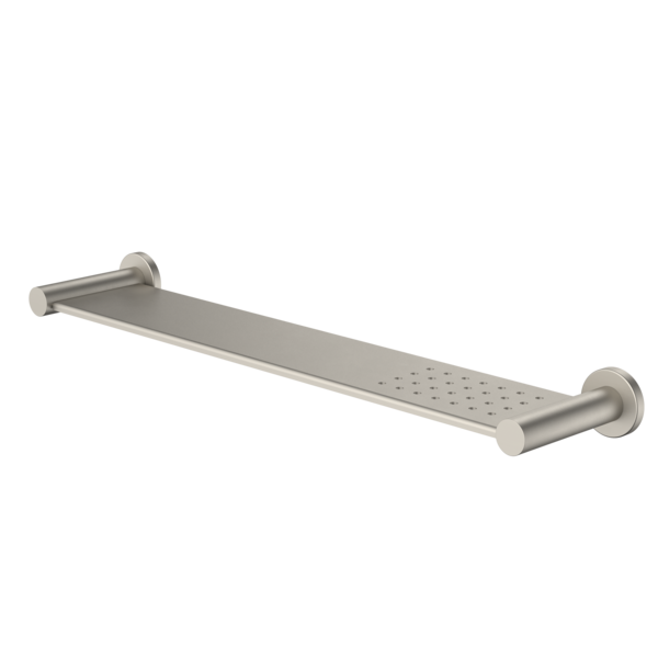 Caroma Liano II Bathroom Shelf Brushed Nickel