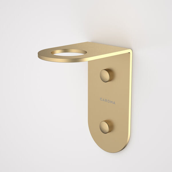 Caroma Liano II Soap Bottle Holder Brushed Brass