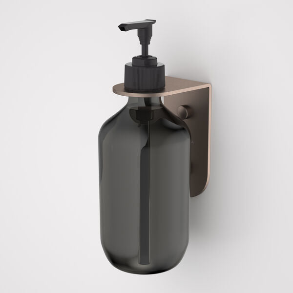 Caroma Liano II Soap Bottle Holder Brushed Bronze