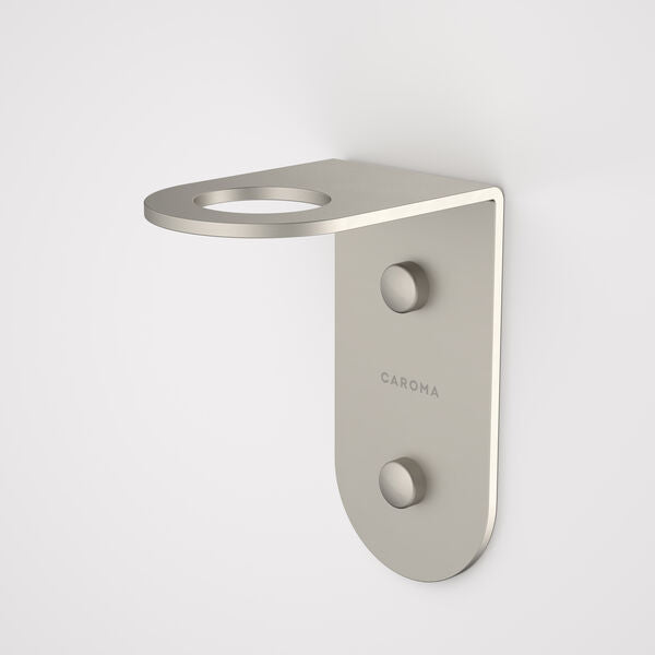 Caroma Liano II Soap Bottle Holder Brushed Nickel