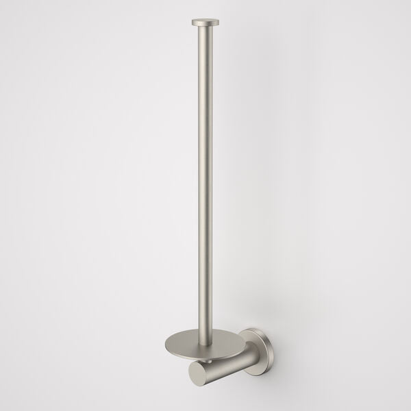 Caroma Liano II Spare Toilet Roll Holder Brushed Nickel