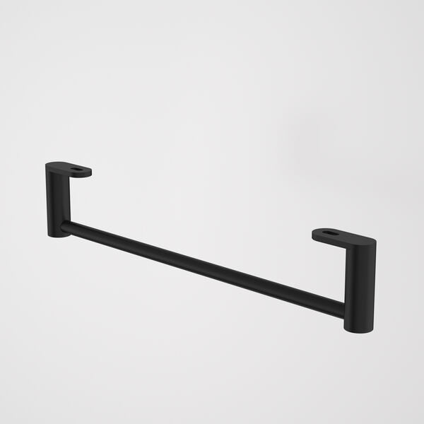 Caroma Liano II Hand Wall Basin Integrated Towel Rail Matte Black (Rail Only)