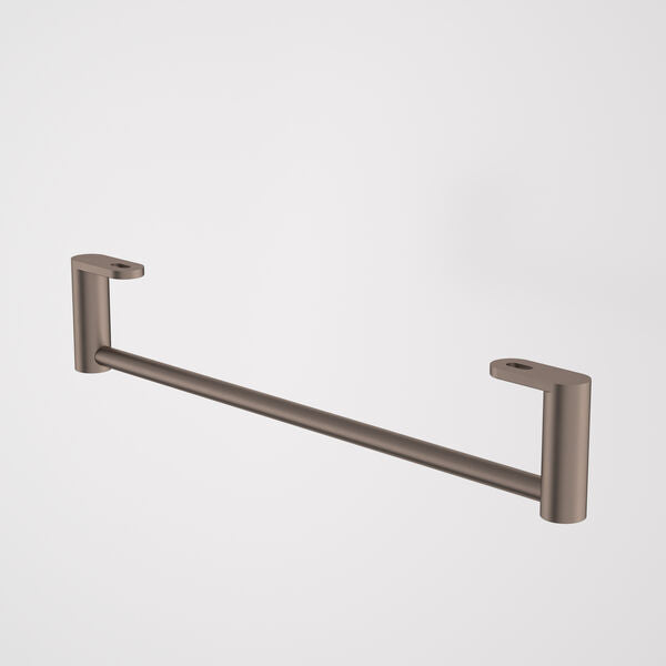 Caroma Liano II Hand Wall Basin Integrated Towel Rail Brushed Bronze (Rail Only)