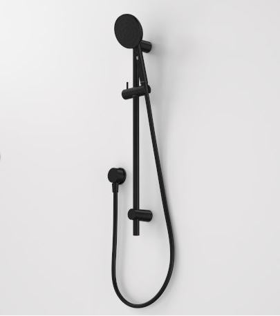 Caroma Urbane II Rail Shower - Matte Black