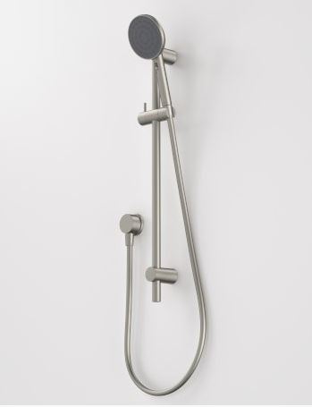 Caroma Urbane II Rail Shower - Brushed Nickel