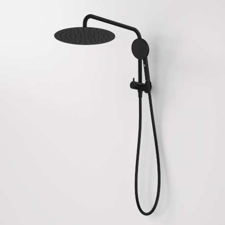 Caroma Urbane II Compact Twin Shower - Matte Black