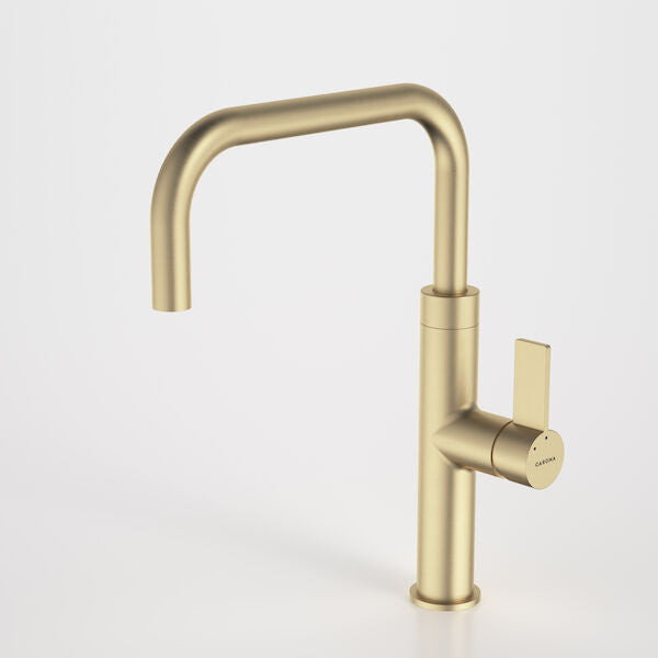Caroma Urbane II Sink Mixer Brushed Brass Lead Free