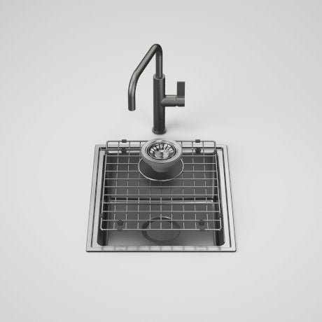 Caroma Urbane II Single Bowl Sink with Urbane II Sink Mixer
