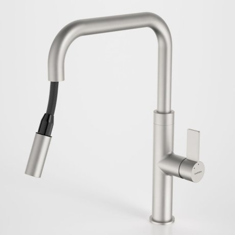 Caroma Urbane II Pull Out Sink Mixer Brushed Nickel Lead Free