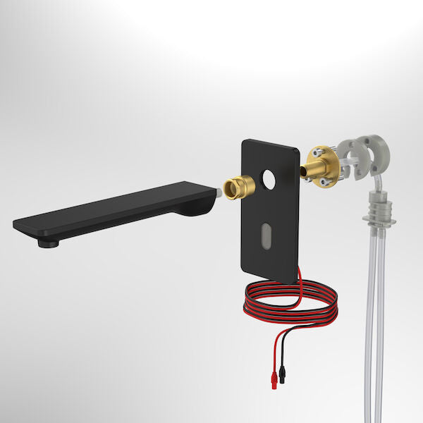 Caroma Urbane II Sensor Wall Mounted Soap Dispenser Trim Kit Matte Black