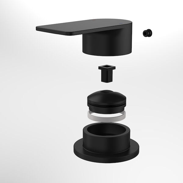 Caroma Urbane II Hob Basin Mixer Trim Kit Matte Black