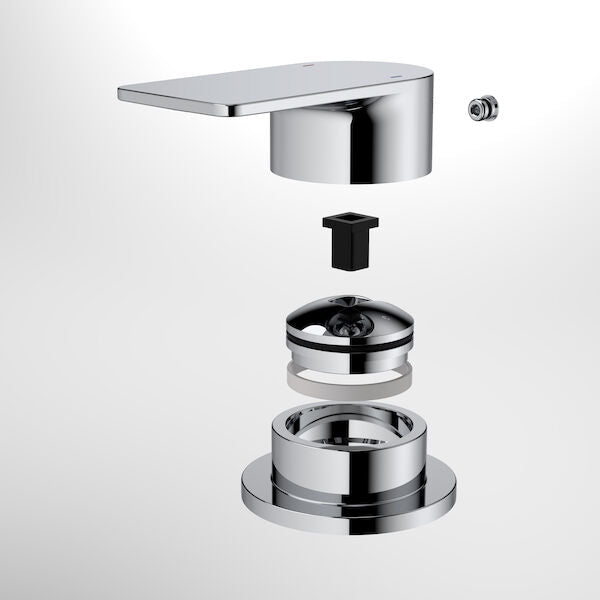 Caroma Urbane II Hob Basin Mixer Trim Kit Chrome