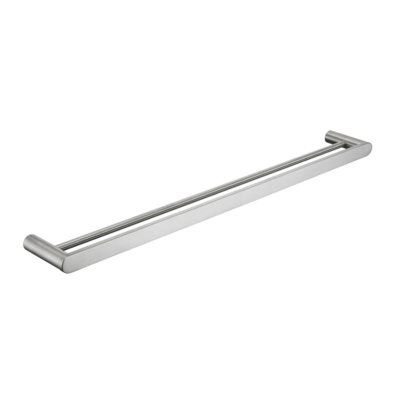 Bad Und Kuche SS Rund Double Towel Rail 800mm
