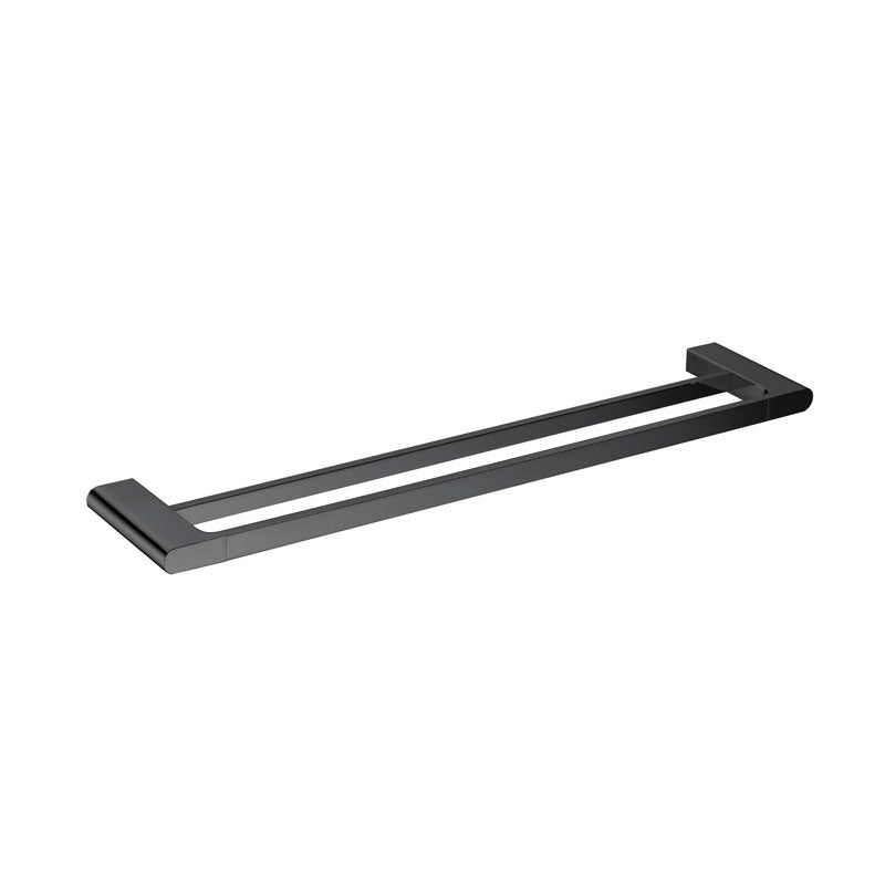 Bad Und Kuche Kompakt Rund Double Towel Rail 600mm