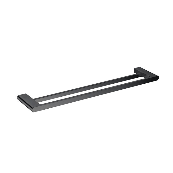 Bad Und Kuche Kompakt Rund Double Towel Rail 600mm