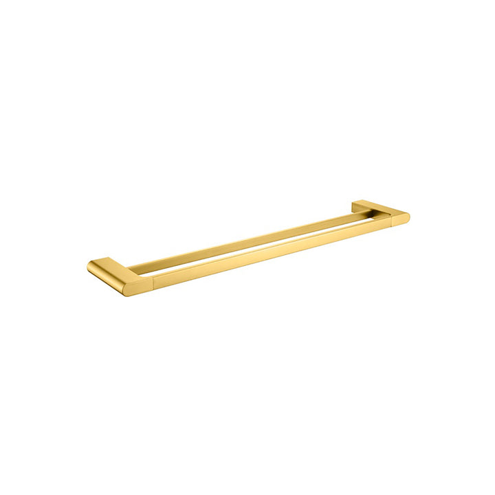 Bad Und Kuche Kompakt Rund Double Towel Rail 600mm