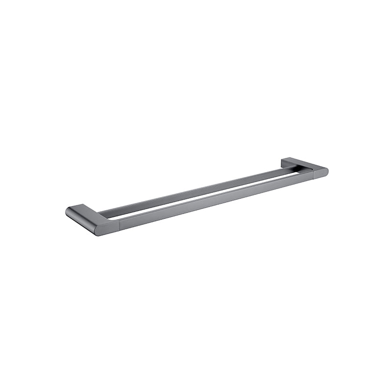 Bad Und Kuche Kompakt Rund Double Towel Rail 800mm