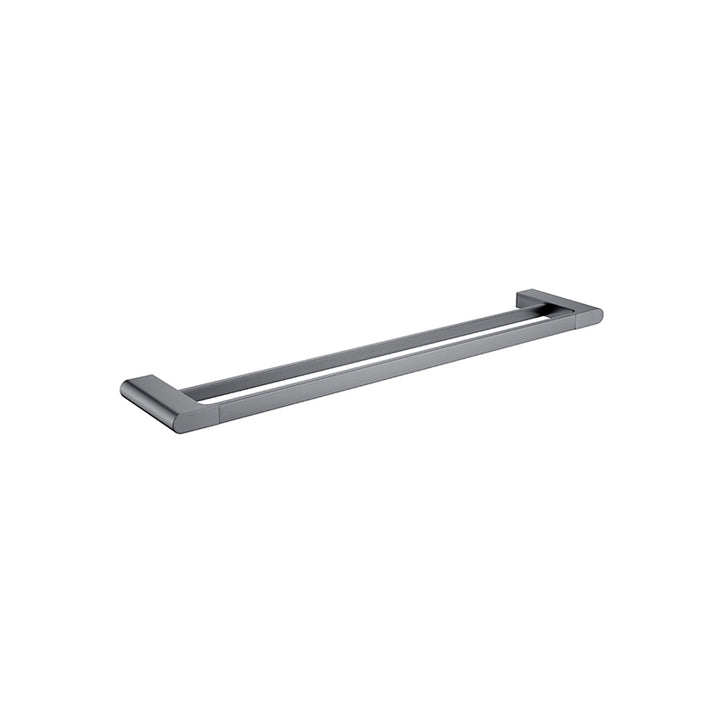 Bad Und Kuche Kompakt Rund Double Towel Rail 800mm