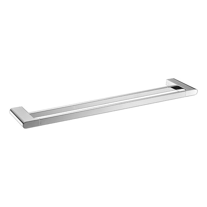 Bad Und Kuche Kompakt Rund Double Towel Rail 600mm