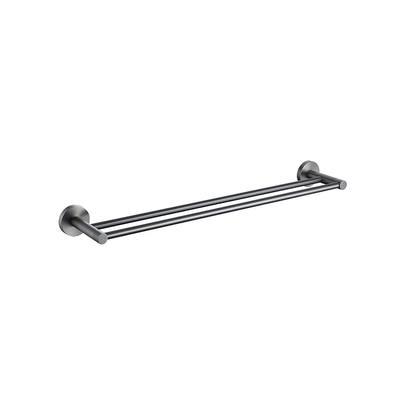 Bad Und Kuche Rund Double Towel Rail 750mm