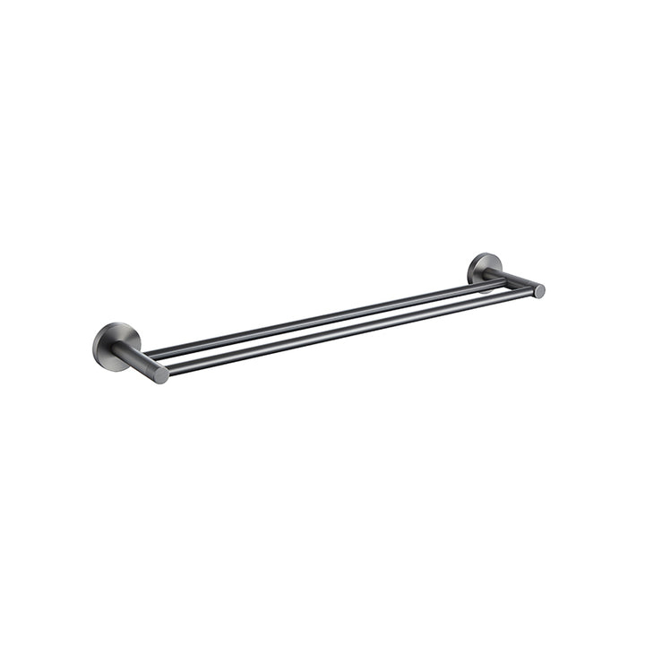 Bad Und Kuche Rund Double Towel Rail 750mm