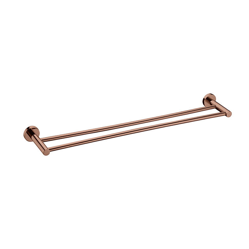 Bad Und Kuche Rund Double Towel Rail 600mm