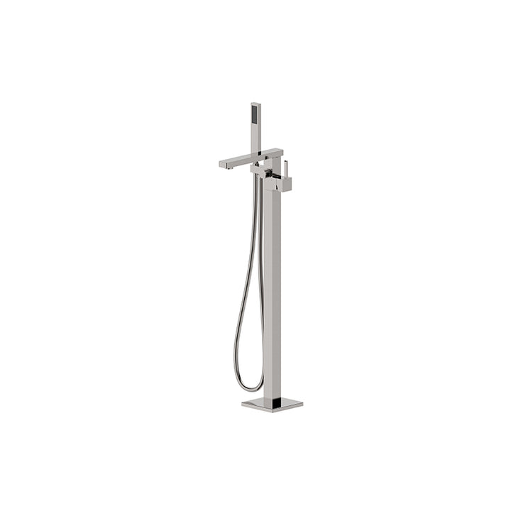 Bad Und Kuche Eckig Floor Bath Mixer with Hand Shower