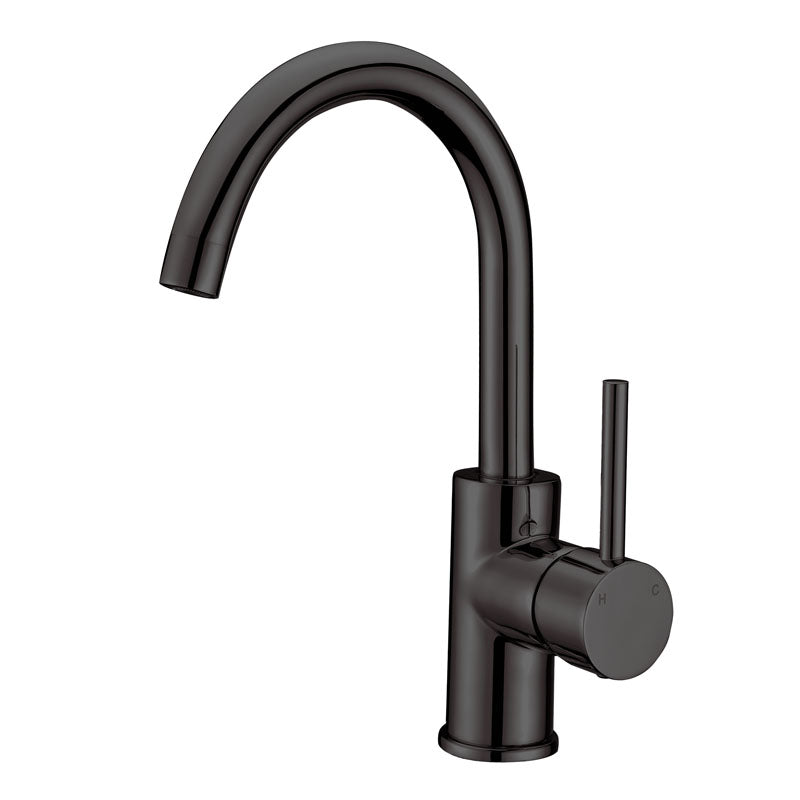 Bad Und Kuche Rund Gooseneck Sink Mixer