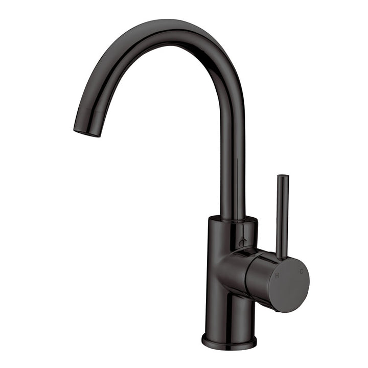 Bad Und Kuche Rund Gooseneck Sink Mixer
