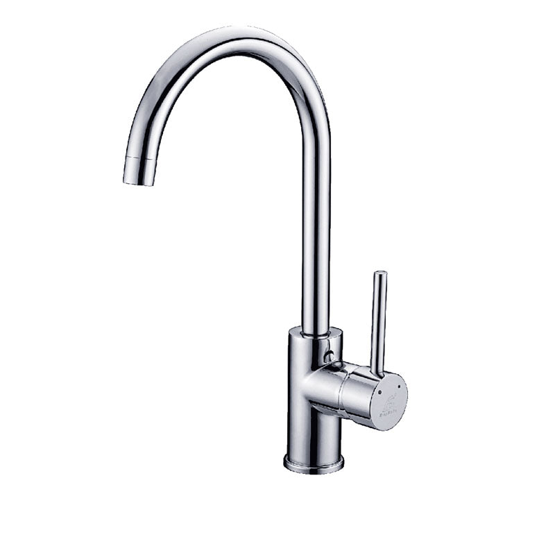 Bad Und Kuche Rund Gooseneck Sink Mixer