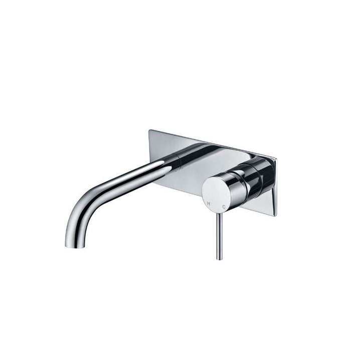 Bad Und Kuche Rund Curved Wall Basin/Bath Mixer Set