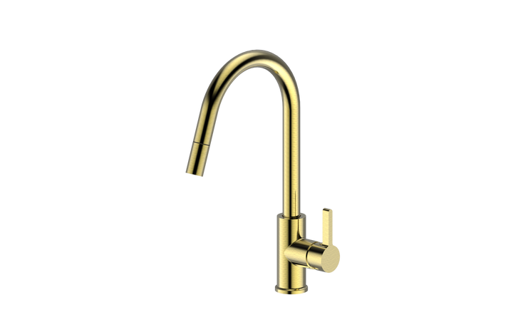 Bad Und Kuche Morgan Rund Gooseneck Pullout Sink Mixer