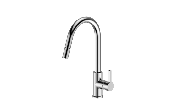 Bad Und Kuche Morgan Rund Gooseneck Pullout Sink Mixer