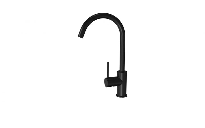 Bad Und Kuche Morgan Rund Gooseneck Sink Mixer