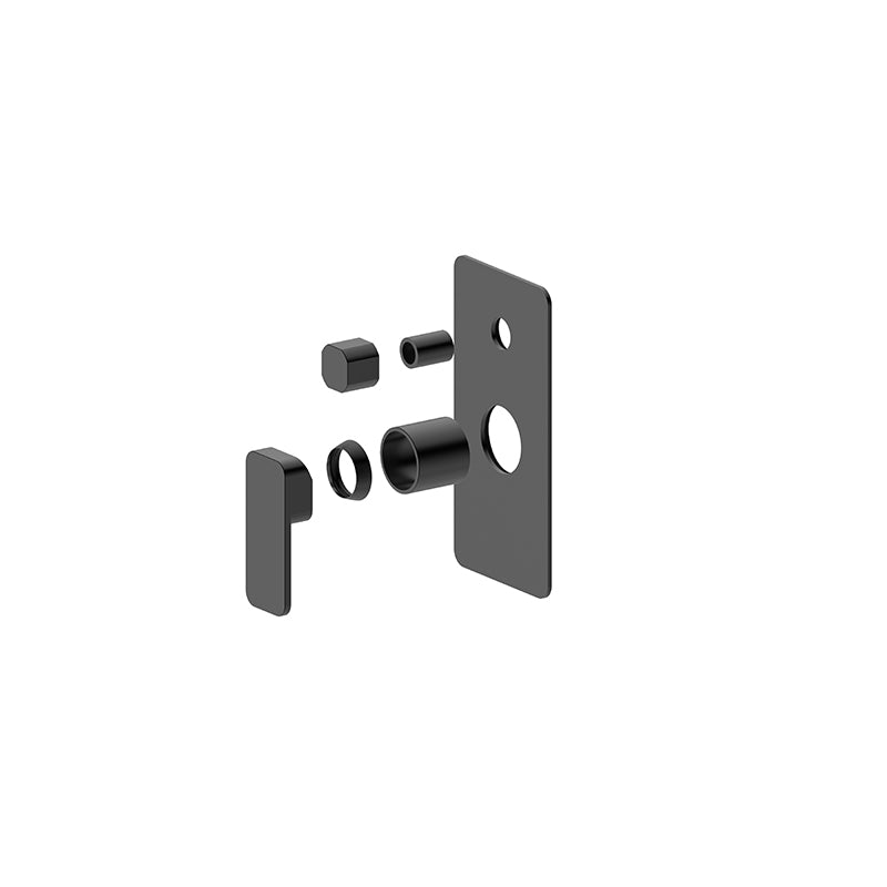 Bad Und Kuche Kasten Bath/Shower Mixer with Diverter Trim Kit