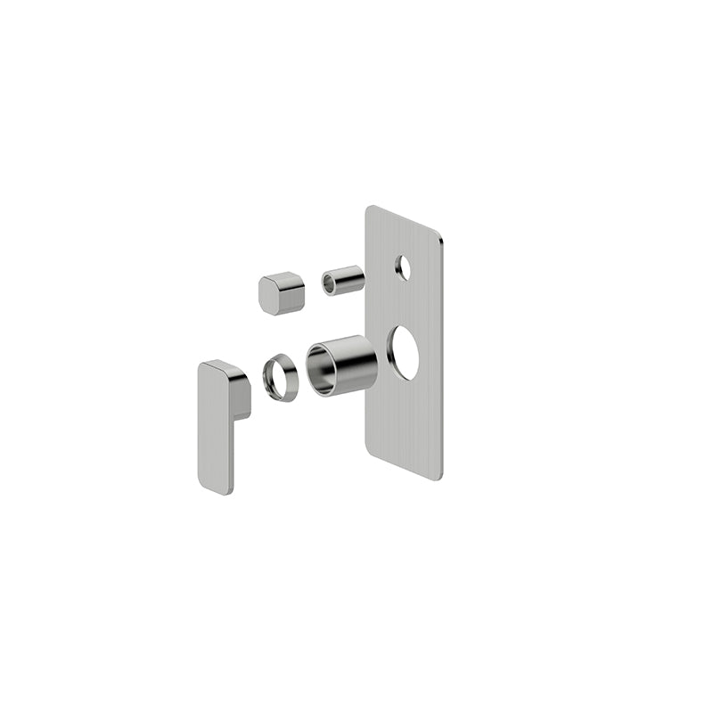 Bad Und Kuche Kasten Bath/Shower Mixer with Diverter Trim Kit