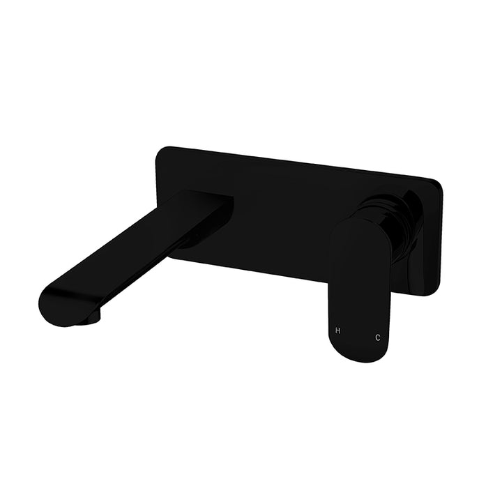 Bad Und Kuche Oval Wall Mixer With Spout