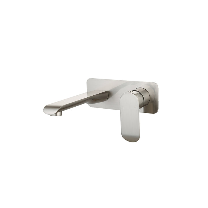 Bad Und Kuche Oval Wall Mixer With Spout