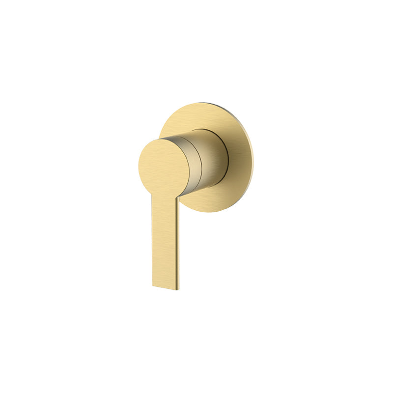 Bad Und Kuche Iris Shower Mixer Brushed Gold