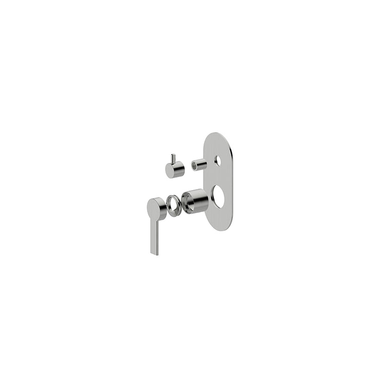 Bad Und Kuche Iris Shower Mixer with Diverter Trim Kit