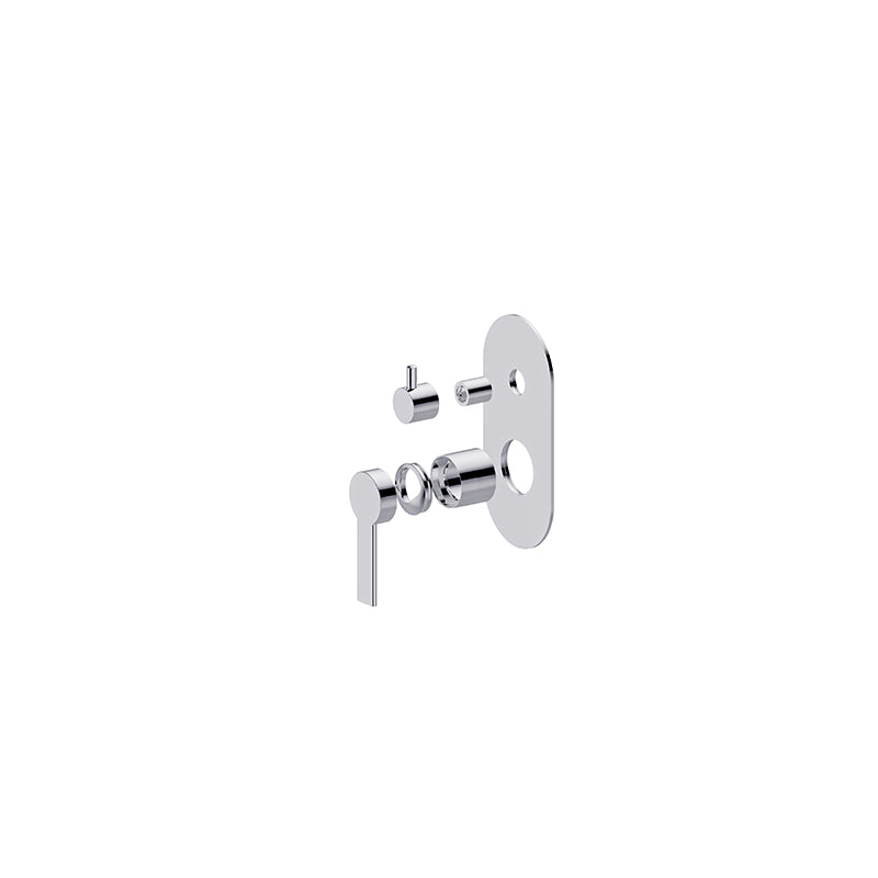 Bad Und Kuche Iris Shower Mixer with Diverter Trim Kit