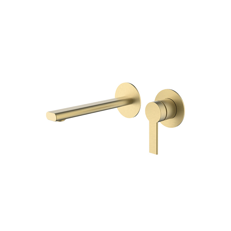 Bad Und Kuche Iris Wall Mixer With Spout