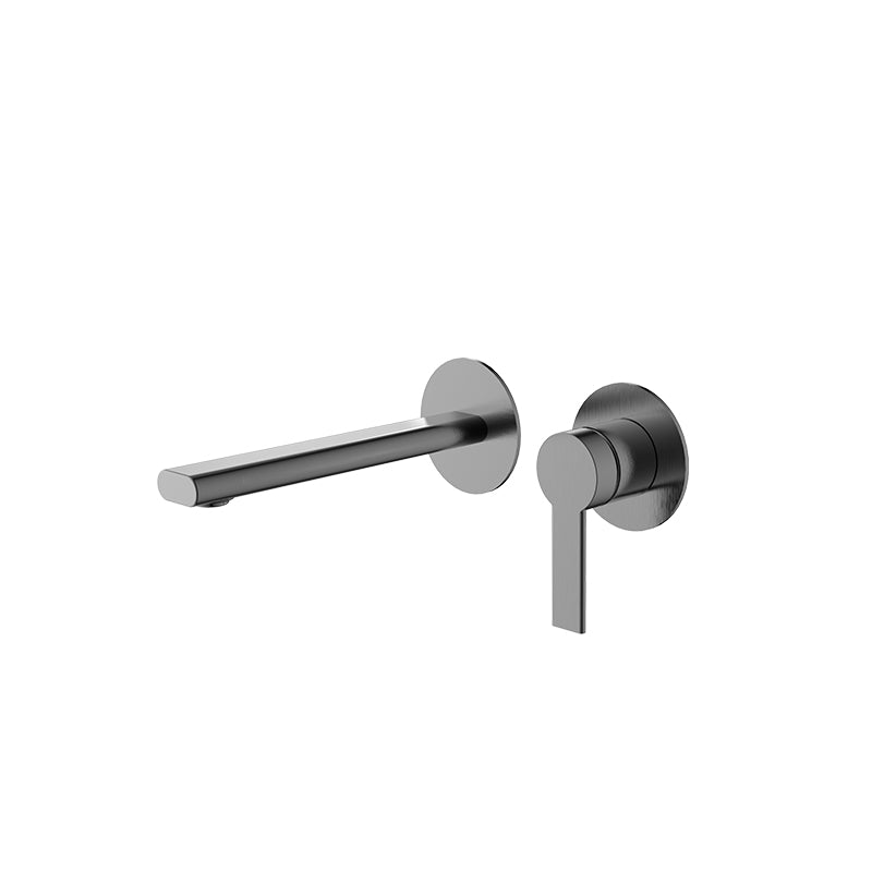 Bad Und Kuche Iris Wall Mixer With Spout