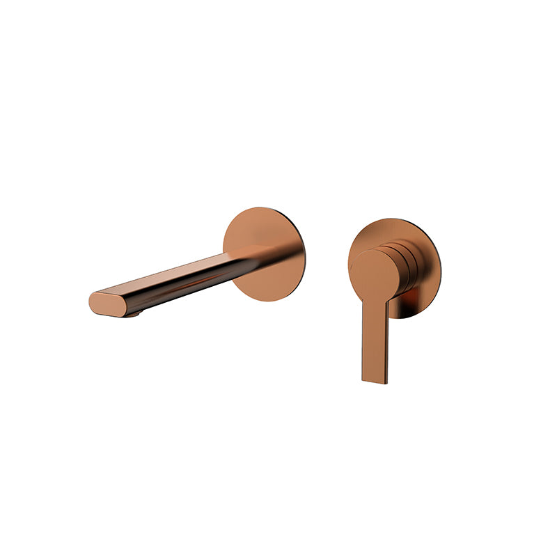 Bad Und Kuche Iris Wall Mixer With Spout