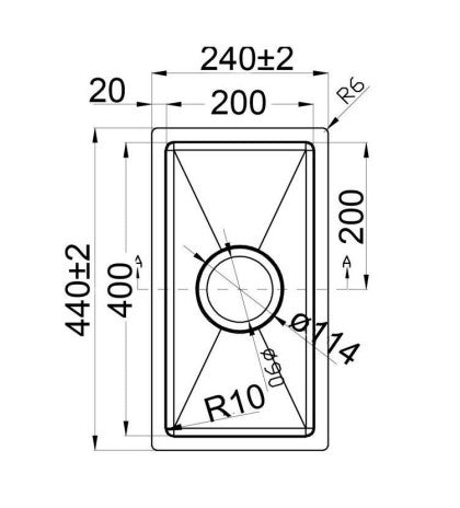 Bad Und Kuche Arcko Lux Under / Overmount Single Bowl Sink Stainless Steel