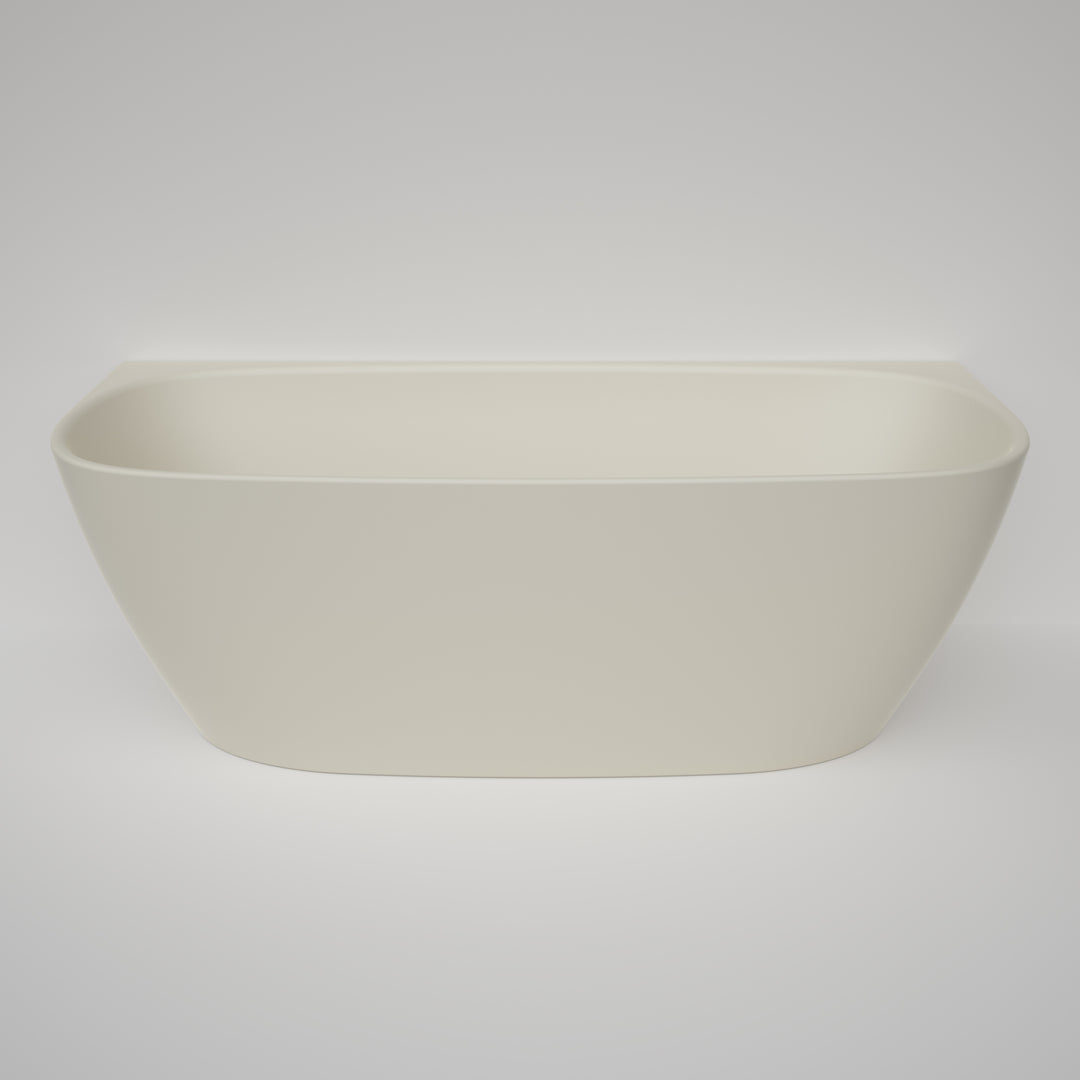 Caroma Contura II 1700mm Back to Wall Freestanding Bath - Matte Clay