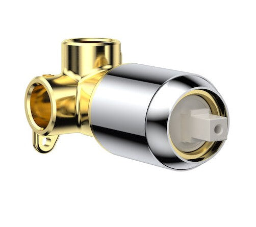 Clark Round In Wall Body Chrome Lead Free
